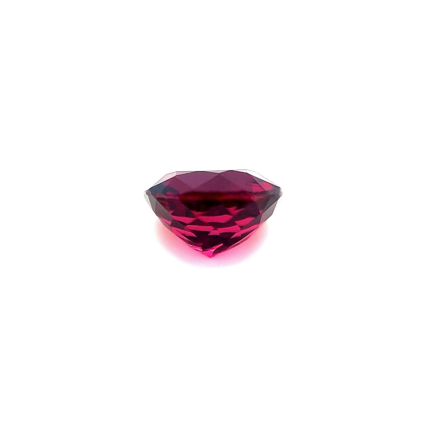 1.81ct Pink Purple NATURAL Rhodolite Garnet Oval Cut Loose Gemstone 7.2x6.4mm VS