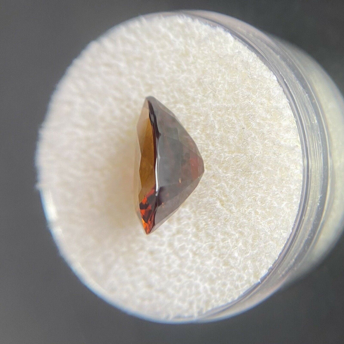 3.64ct NATURAL Tourmaline Dravite Deep Yellow Orange Pear Cut Loose Gem 12.5x9mm