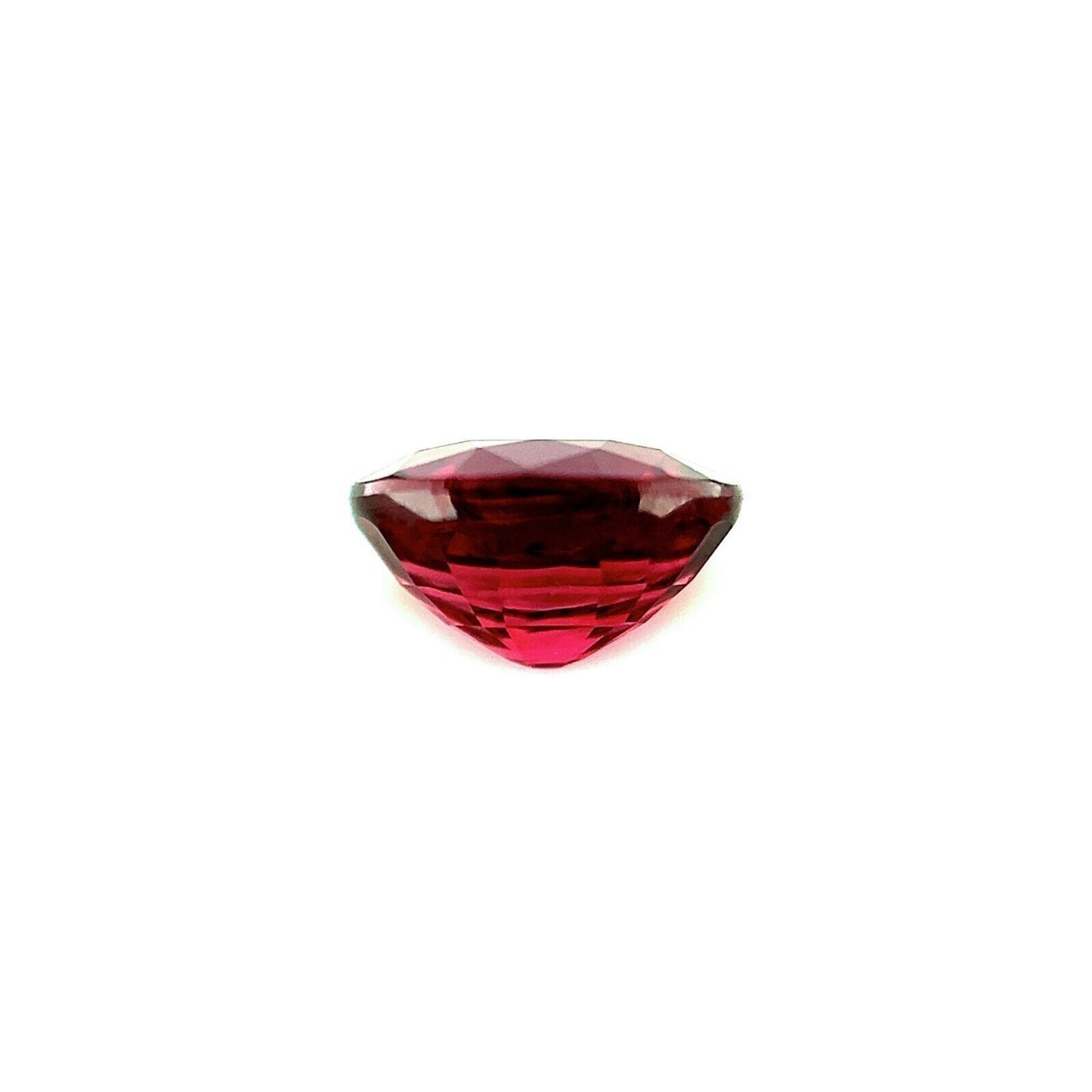 FINE 1.50ct Vivid Pink Purple Rhodolite Garnet Oval Cut Loose Gem IF 7.3x6.1mm