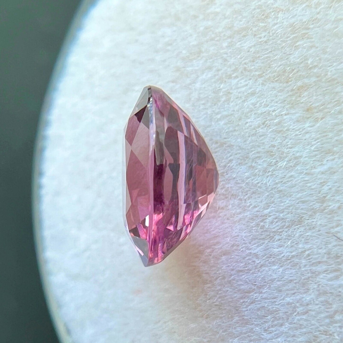 1.89ct Fine HOT Pink Purple NATURAL Spinel Oval Cut 8.4x6.6mm Loose Gemstone VS