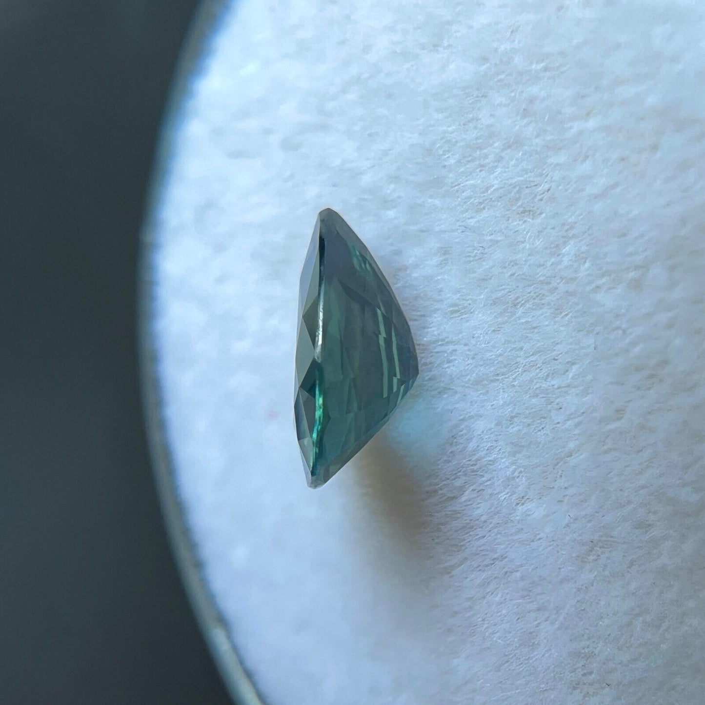 GIA CERTIFIED 1.13ct NATURAL Sapphire UNIQUE Green Blue Teal Pear Cut UNTREATED