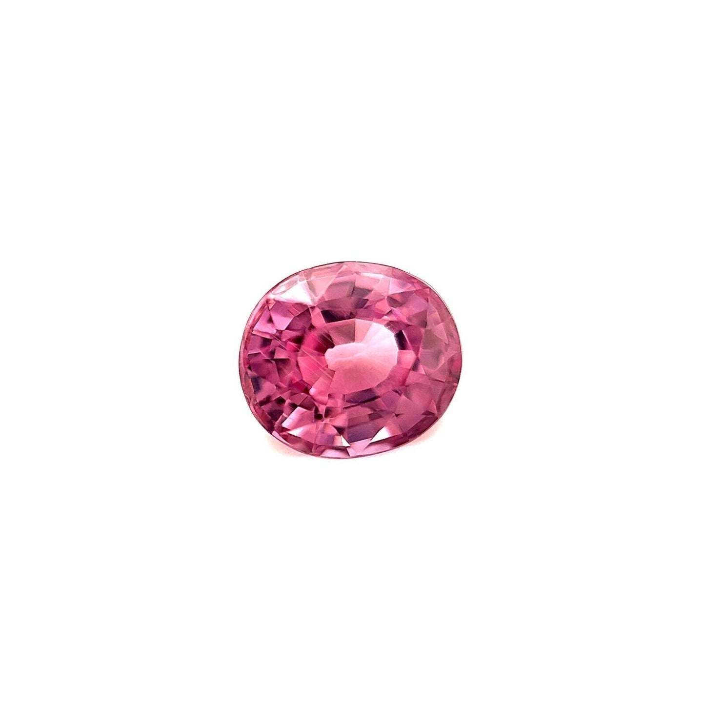 1.38ct Fine Pink Purple NATURAL Spinel Oval Cut 6.8x6mm Loose Gemstone VS