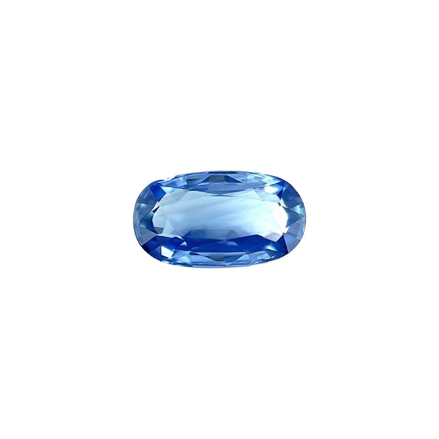0.98ct Ceylon Light Blue Sapphire Oval Cut RARE Loose Gem 7.6x4.3mm VVS