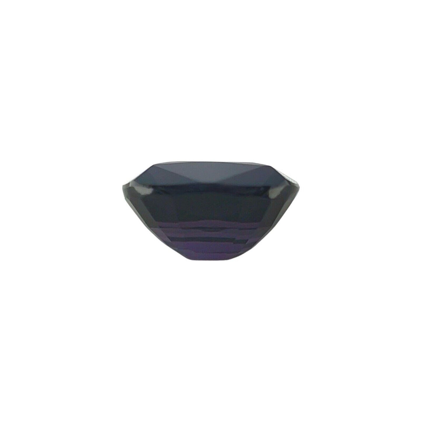 NATURAL 1.49ct Deep Purple Spinel Cushion Cut 7x6.2mm VVS Rare Loose Gemstone