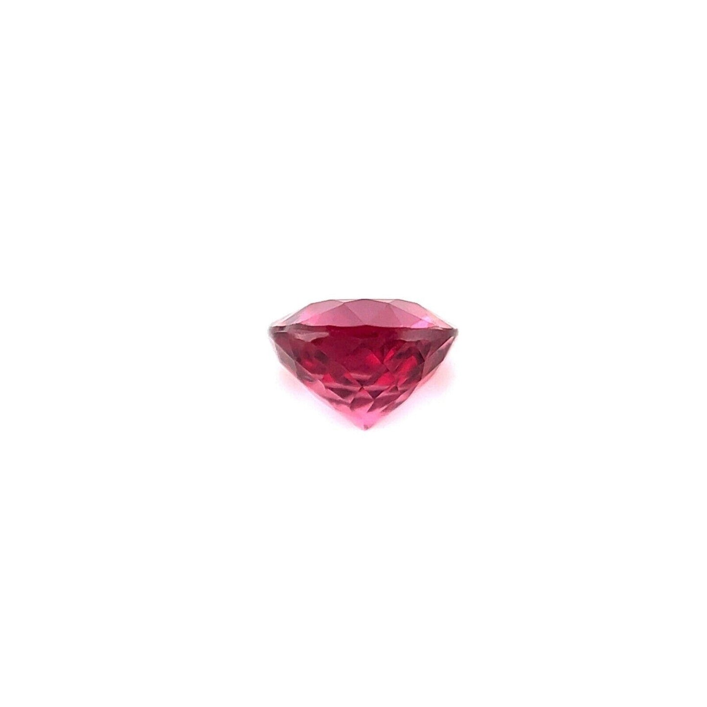 1.11ct VIVID Purple Pink Rhodolite Garnet Round Brilliant Cut Gemstone 6mm VS