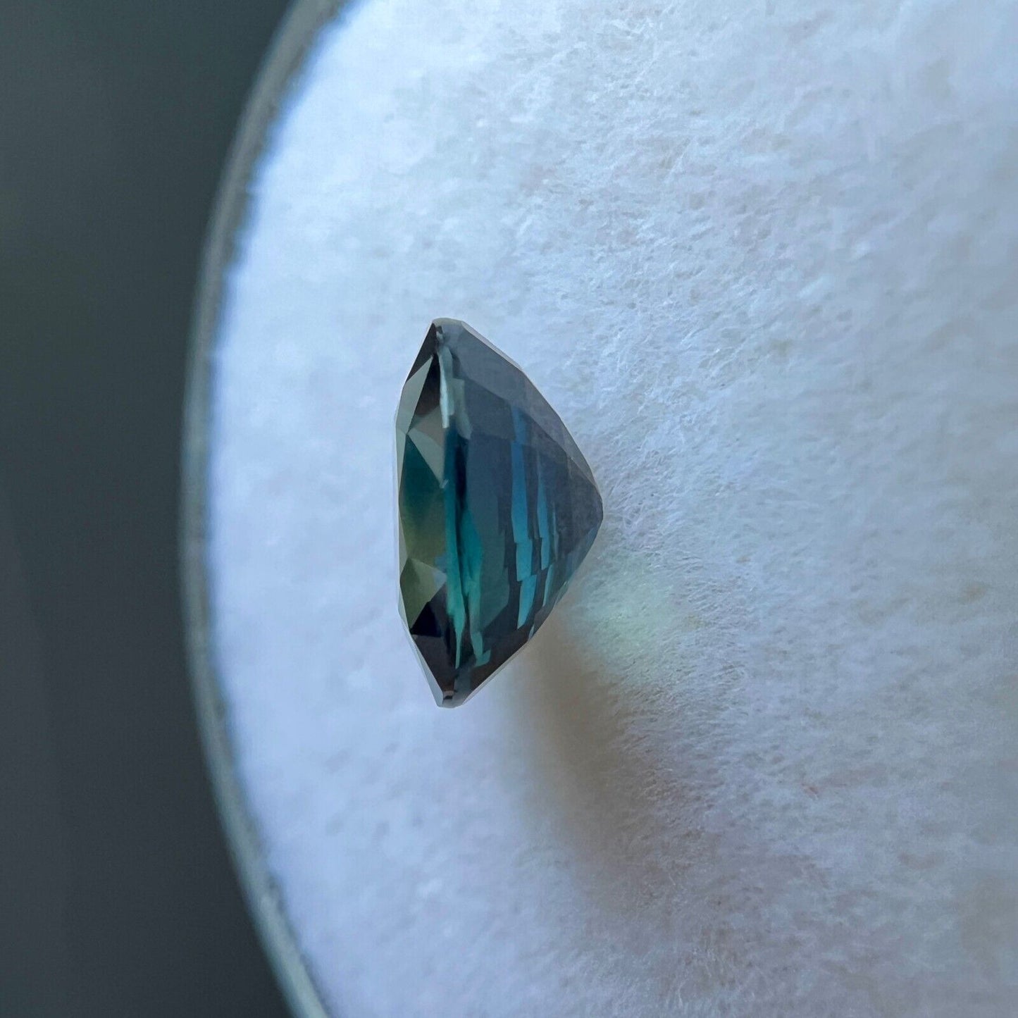 GIA CERTIFIED Unique Bi Colour Sapphire 1.34ct Yellow Blue Oval Cut UNTREATED