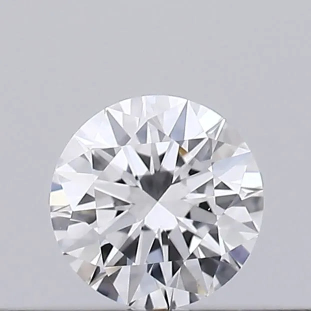 0.15ct Round Natural Diamond (Colour D, Clarity VVS2, Cut EX, GIA Certified)
