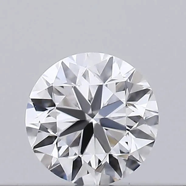 0.15ct Round Natural Diamond (Colour D, Clarity VVS2, Cut EX, GIA Certified)