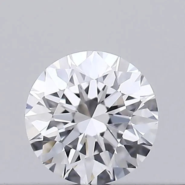 0.15ct Round Natural Diamond (Colour D, Clarity VVS2, Cut EX, GIA Certified)
