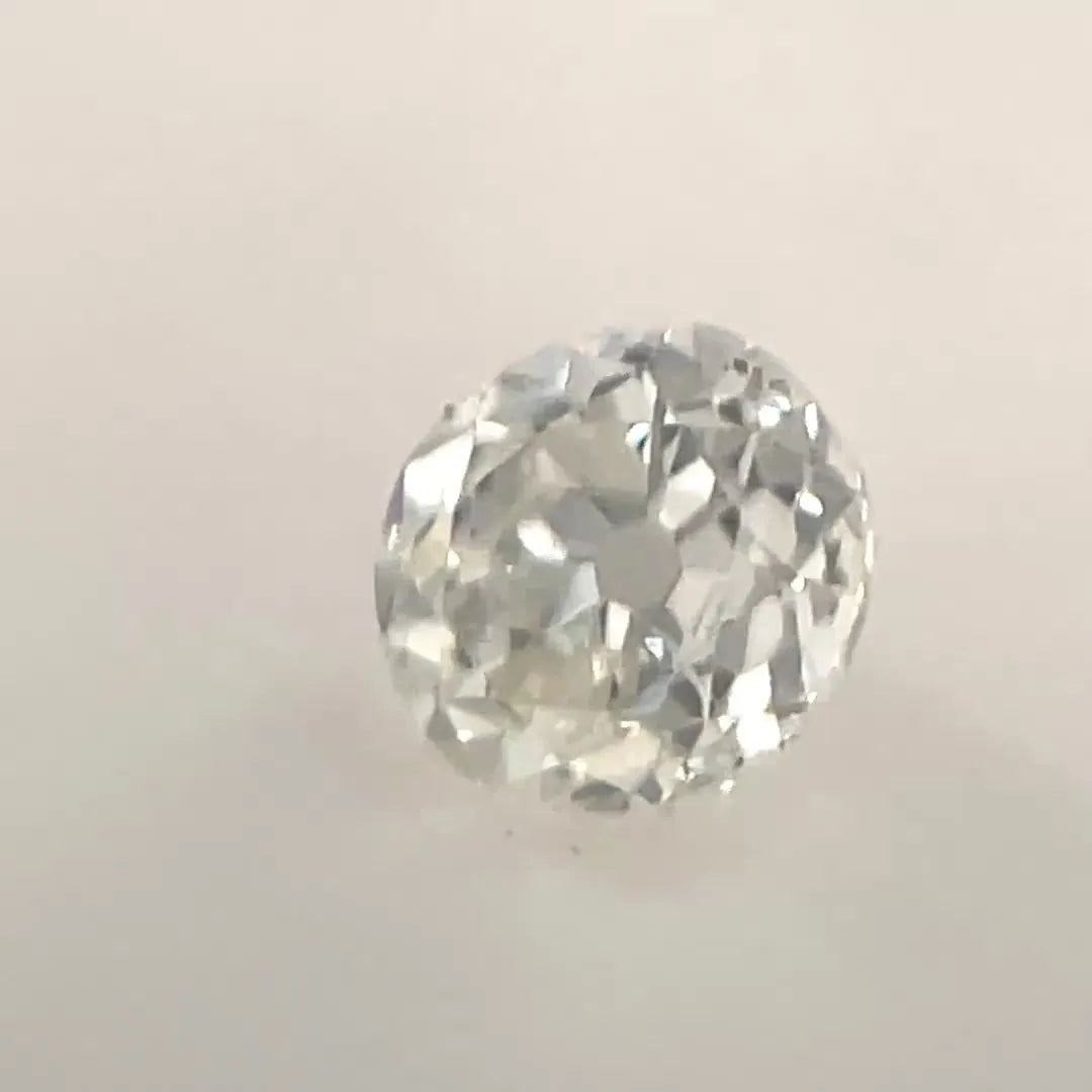 0.16ct European cut Natural Diamond (Colour K, Clarity I1, GIA Certified)