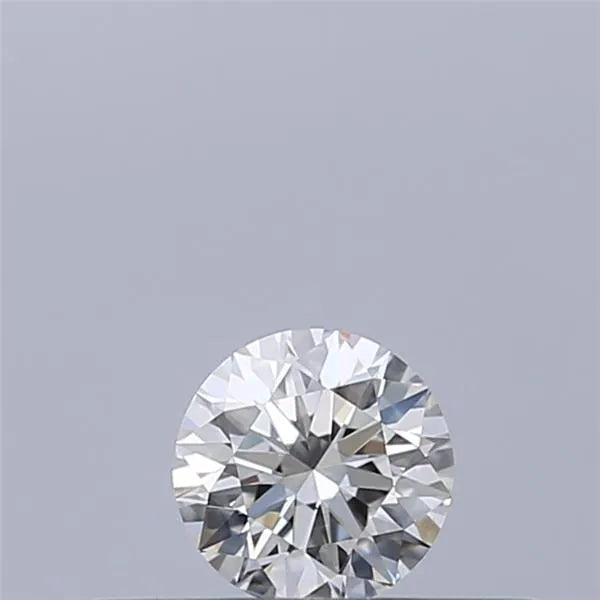 0.18ct Round Natural Diamond (Colour F, Clarity IF, Cut EX, IGI Certified)