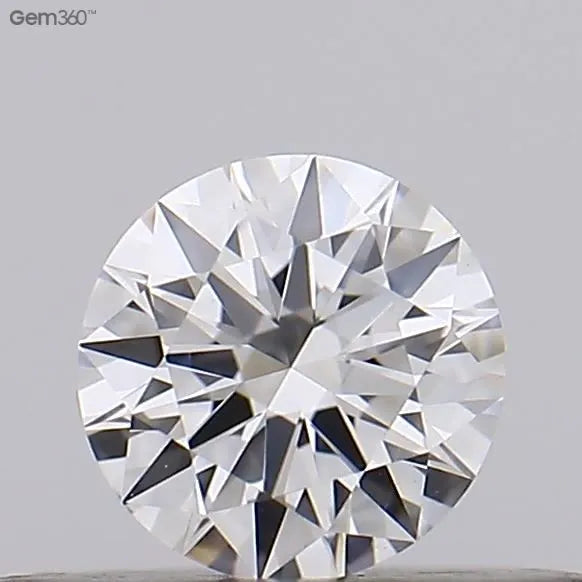 0.18ct Round Natural Diamond (Colour F, Clarity SI1, Cut EX, GIA Certified)