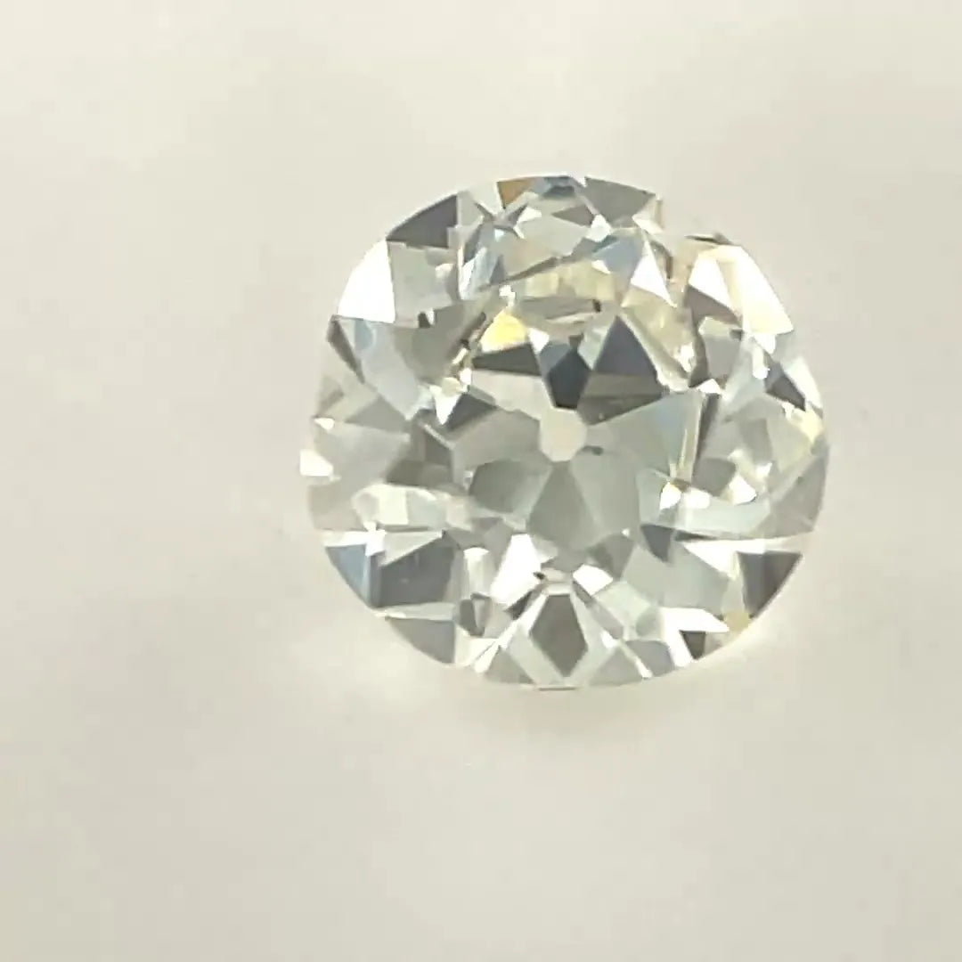 0.19ct Old european cut Natural Diamond (Colour L, Clarity VS2, Cut P, GIA Certified)