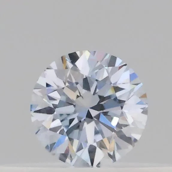 0.19ct Round Lab Grown Diamond (Colour Fancy Light Blue, Clarity VVS2, Cut EX, IGI Certified)