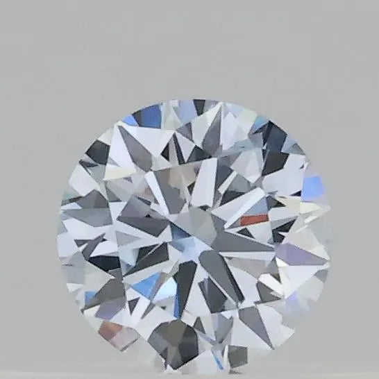 0.20ct Round Lab Grown Diamond (Colour Fancy Light Blue, Clarity VVS2, Cut VG, IGI Certified)