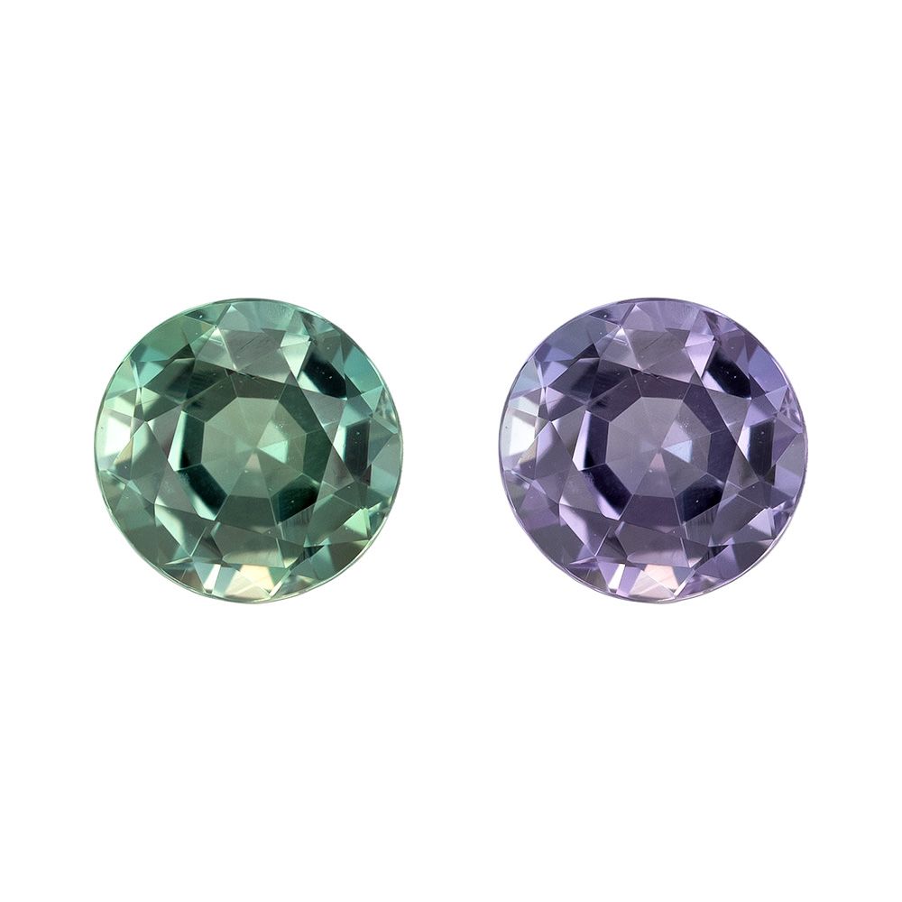 0.21ct Round Natural Alexandrite (Colour Green, Clarity Eye Clean, Cut Faceted)