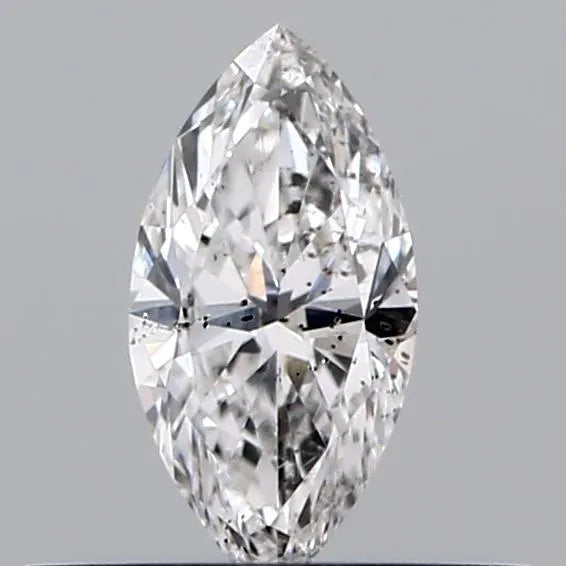 0.22ct Marquise Natural Diamond (Colour F, Clarity I1, GIA Certified)