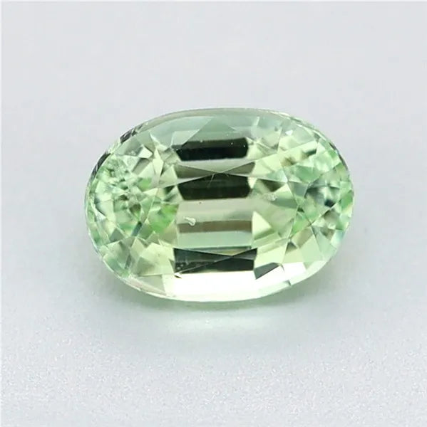 0.31ct Oval Natural Tourmaline (Colour Green, Clarity Eye Clean, Cut Faceted)