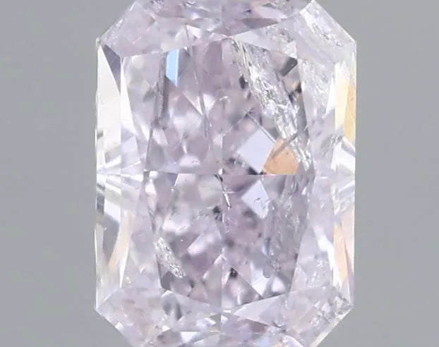 0.34ct Radiant Natural Diamond (Colour Light Pink, Clarity I3, GIA Certified)