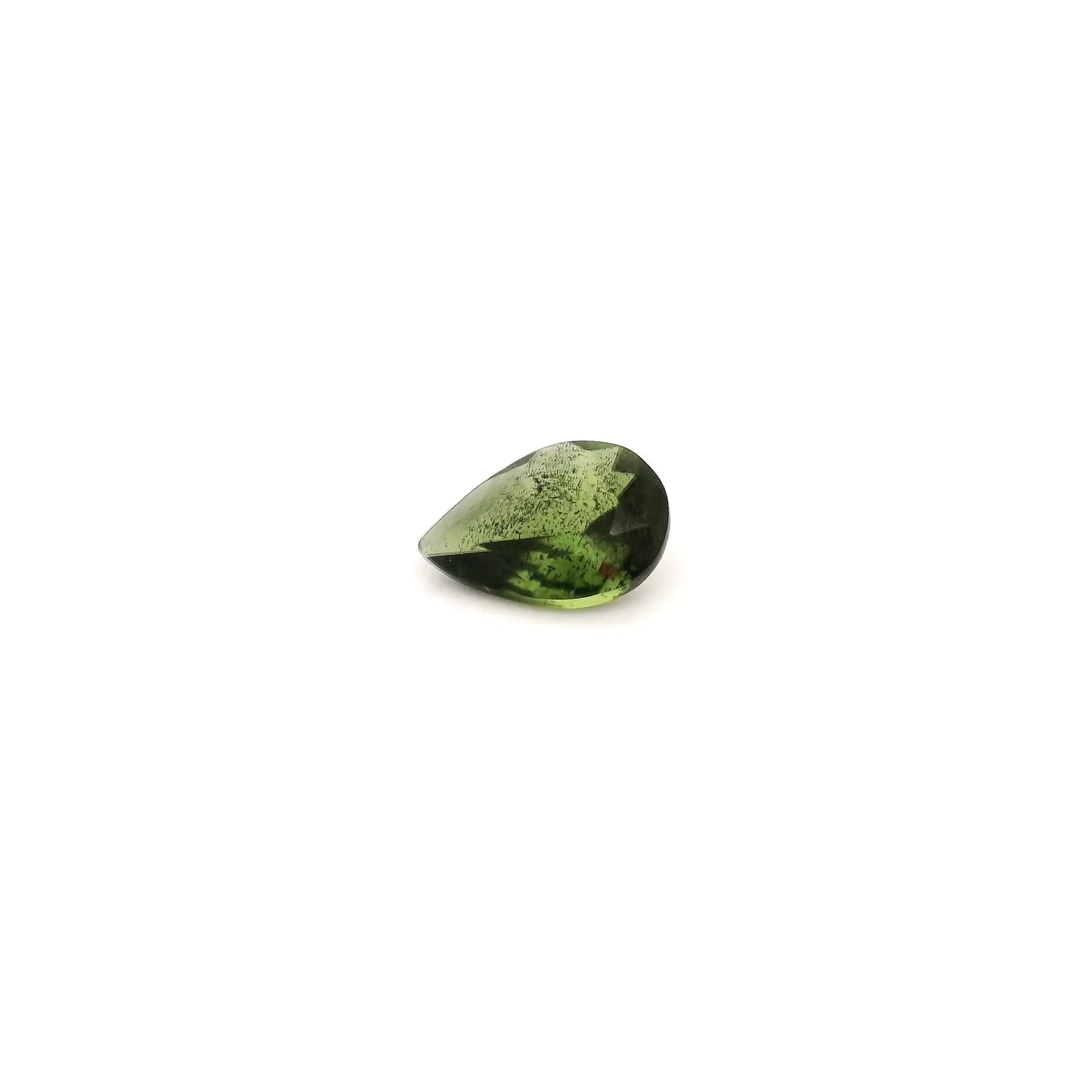 0.36ct Pear Natural Sapphire (Colour Green, Clarity Eye Clean, Cut Faceted)