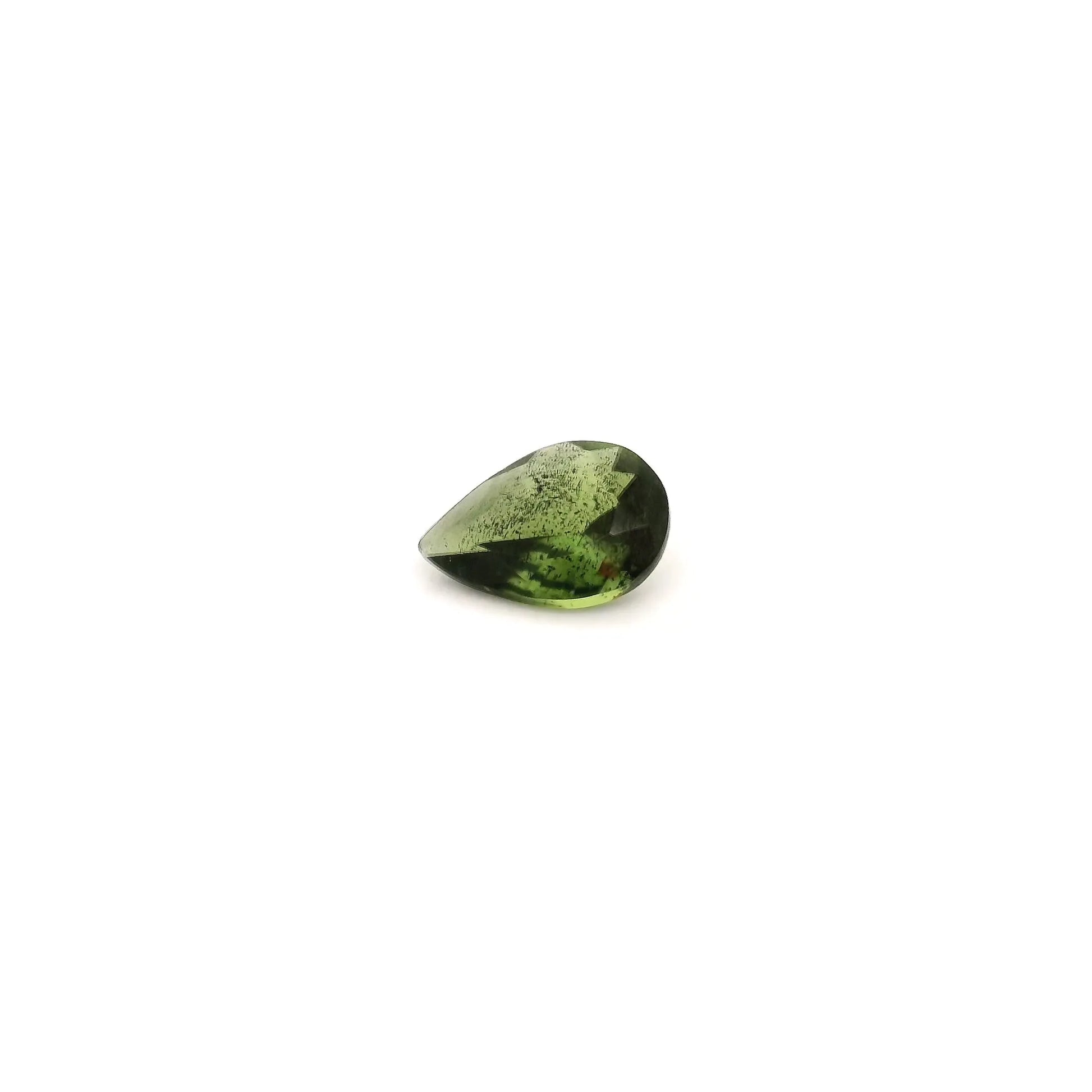 0.36ct Pear Natural Sapphire (Colour Green, Clarity Eye Clean, Cut Faceted)