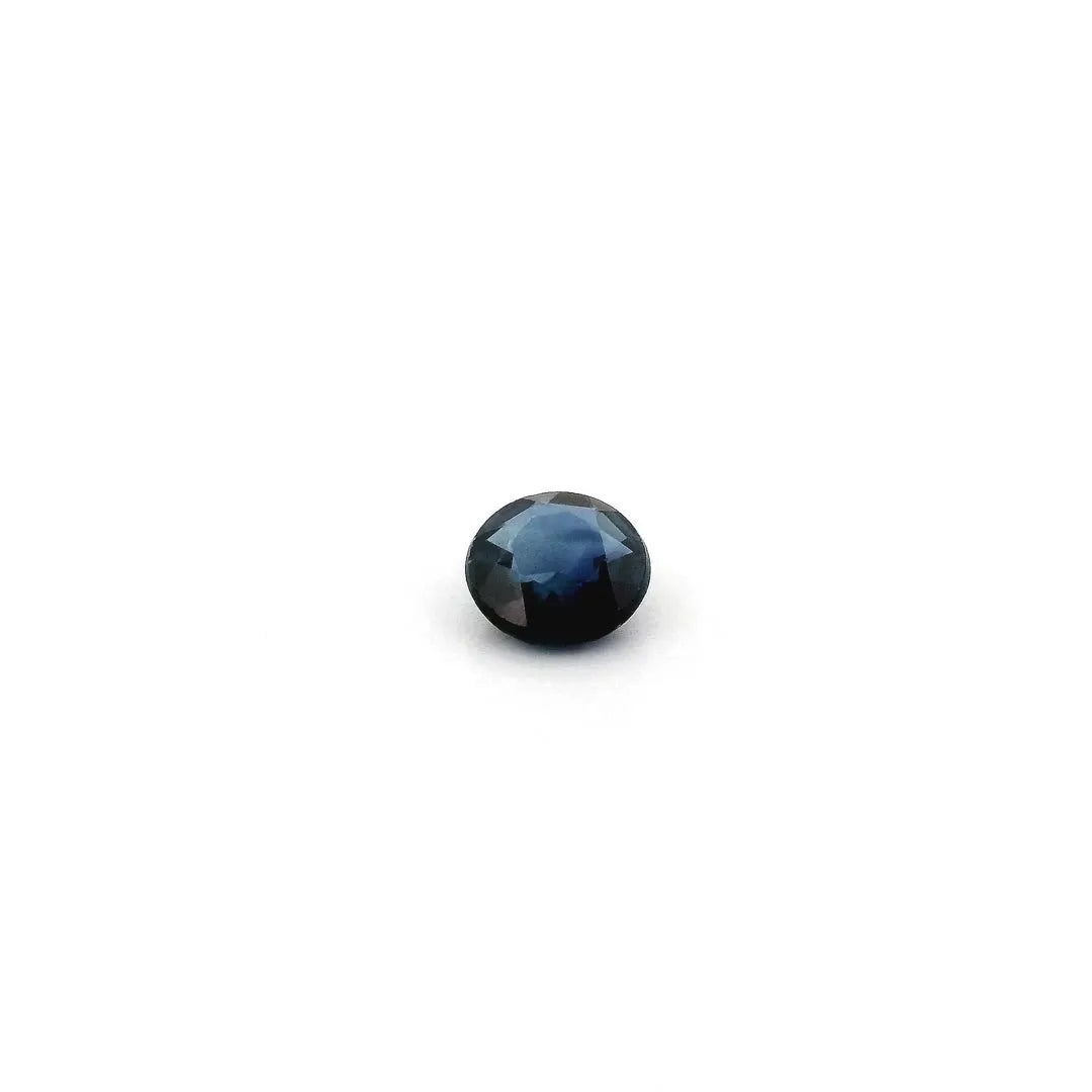 0.37ct Round Natural Sapphire (Colour Blue, Clarity Slightly Included, Cut Faceted)