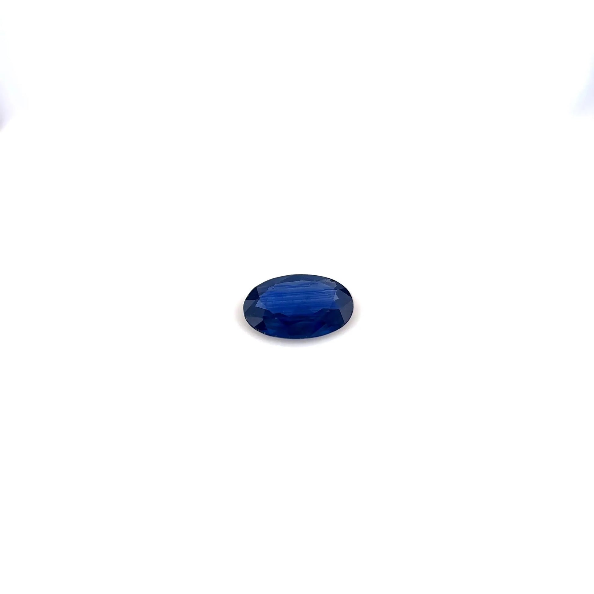 0.39ct Oval Natural Sapphire (Colour Blue, Clarity Slightly Included, Cut Faceted)