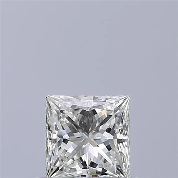 0.40ct Princess Natural Diamond (Colour H, Clarity VVS2, GIA Certified)