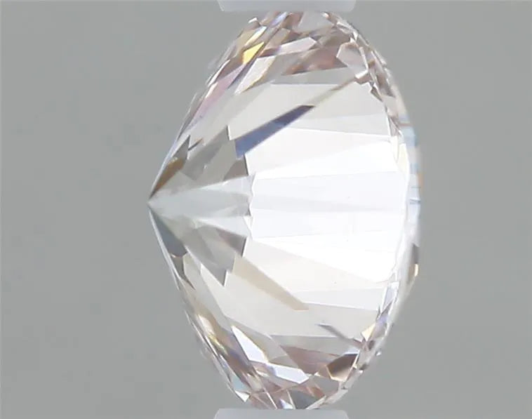 0.40ct Round Natural Diamond (Colour Fancy Light Pinkish Brown, Clarity SI1, Cut EX, GIA Certified)
