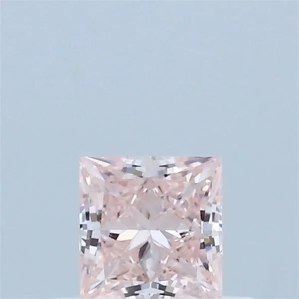 0.41ct Princess Lab Grown Diamond (Colour Fancy Intense Pink, Clarity VVS2, IGI Certified)