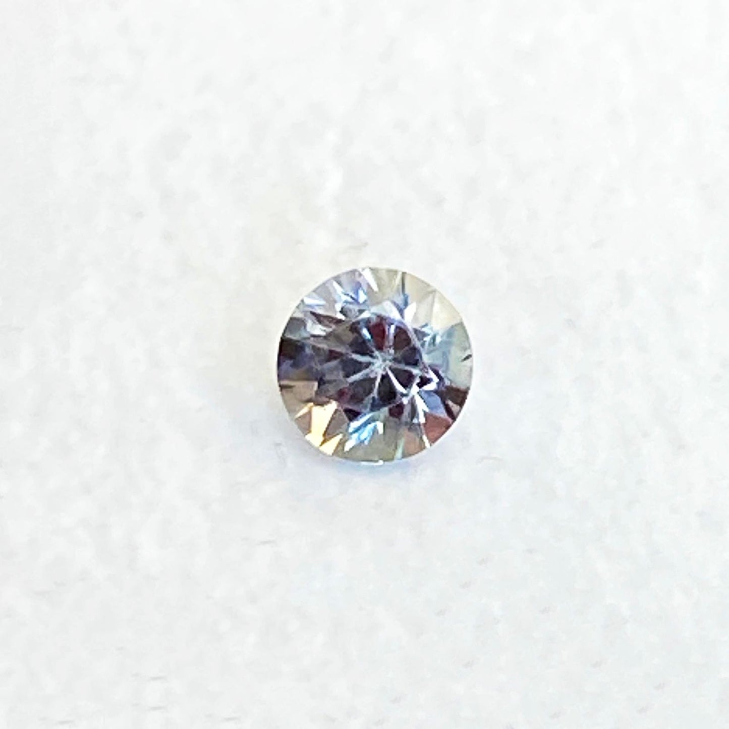 0.41ct Round Natural Sapphire (Colour Purple, Clarity Eye Clean, Cut Faceted)