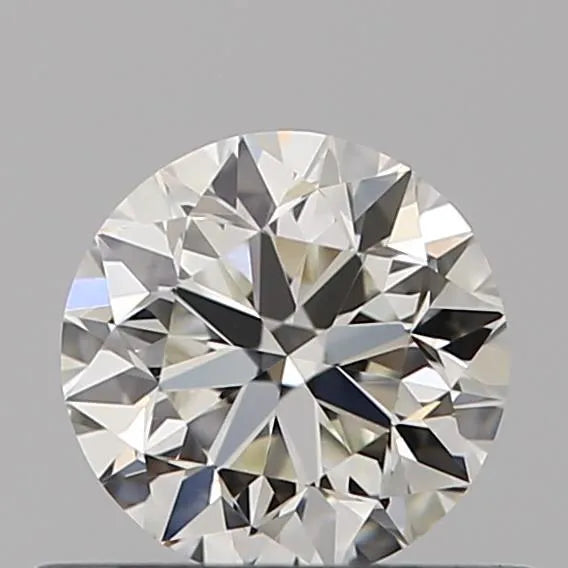 0.45ct Round Natural Diamond (Colour J, Clarity IF, Cut VG, GIA Certified)