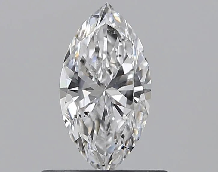 0.46ct Marquise Natural Diamond (Colour D, Clarity SI2, Cut EX, GIA Certified)