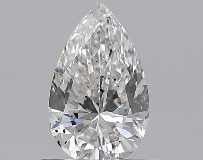 0.46ct Pear Natural Diamond (Colour F, Clarity SI2, Cut EX, GIA Certified)