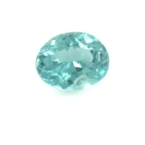 0.48ct Oval Natural Tourmaline (Colour Blue, Clarity Slightly Included, Cut Faceted)