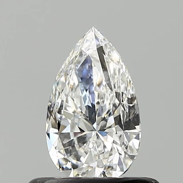 0.50ct Pear Natural Diamond (Colour D, Clarity VS2, GIA Certified)