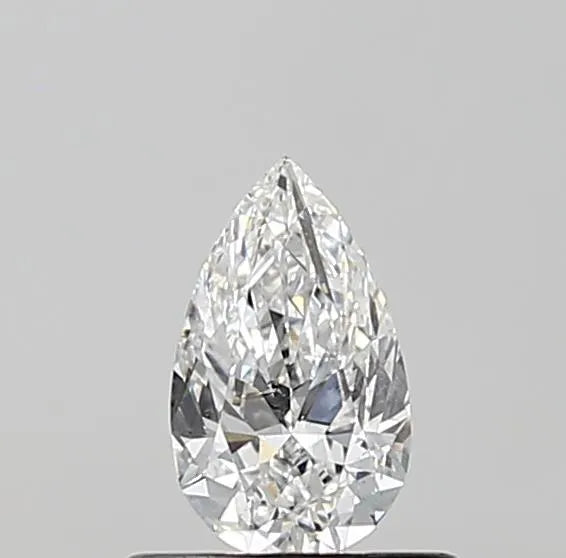 0.50ct Pear Natural Diamond (Colour E, Clarity SI2, GIA Certified)