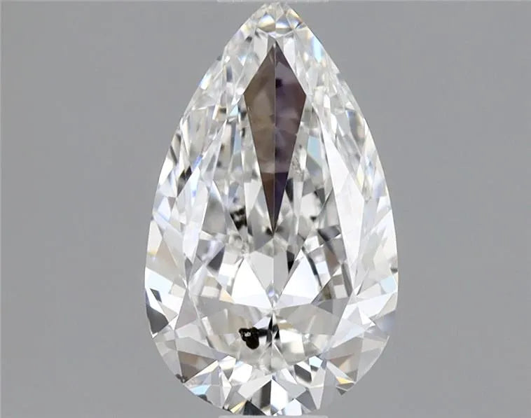 0.50ct Pear Natural Diamond (Colour E, Clarity SI2, GIA Certified)
