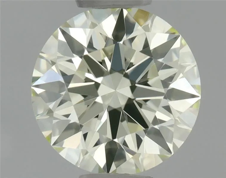 0.50ct Round Natural Diamond (Colour Light Yellow, Clarity VS1, GIA Certified)