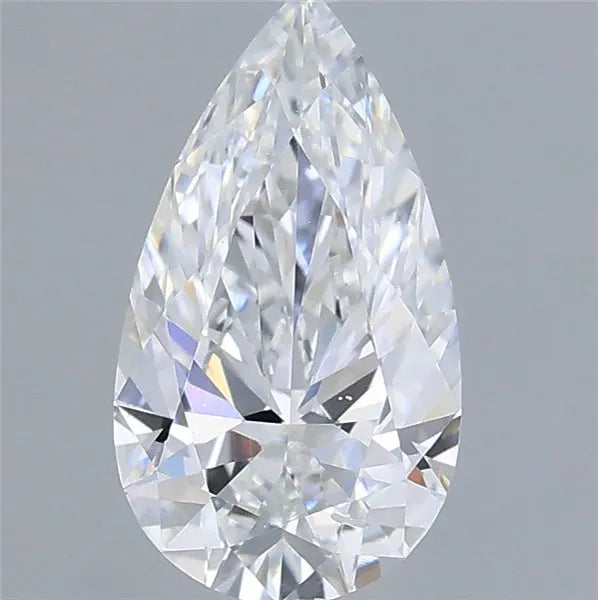 0.51ct Pear Natural Diamond (Colour E, Clarity SI1, Cut EX, IGI Certified)