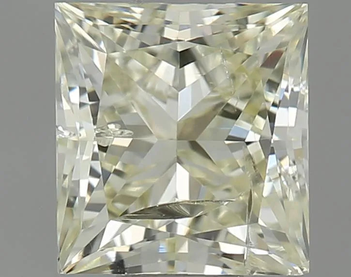 0.51ct Princess Natural Diamond (Colour M, Clarity I1, Cut VG, IGI Certified)