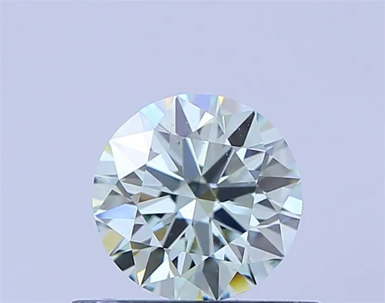 0.51ct Round Lab Grown Diamond (Colour Fancy Intense Green, Clarity VVS1, Cut ID, IGI Certified)