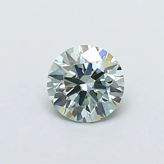 0.52ct Round Lab Grown Diamond (Colour Fancy Blueish Green, Clarity VVS1, Cut ID, IGI Certified)