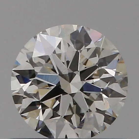 0.52ct Round Natural Diamond (Colour H, Clarity VVS2, Cut EX, IGI Certified)
