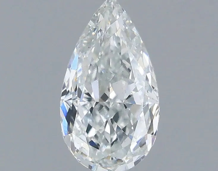 0.53ct Pear Natural Diamond (Colour E, Clarity VS2, GIA Certified)
