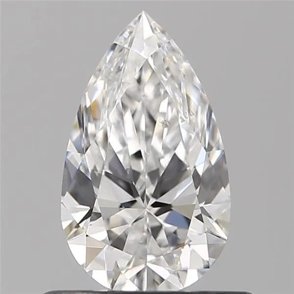 0.55ct Pear Natural Diamond (Colour D, Clarity SI1, GIA Certified)