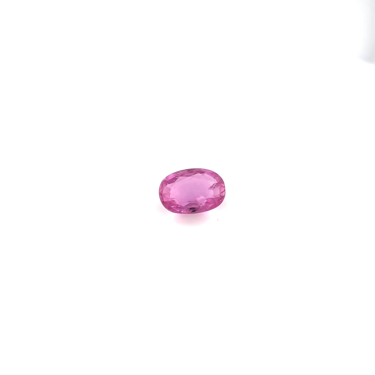 0.57ct Oval Natural Sapphire (Colour Pink, Clarity Eye Clean, Cut Faceted)