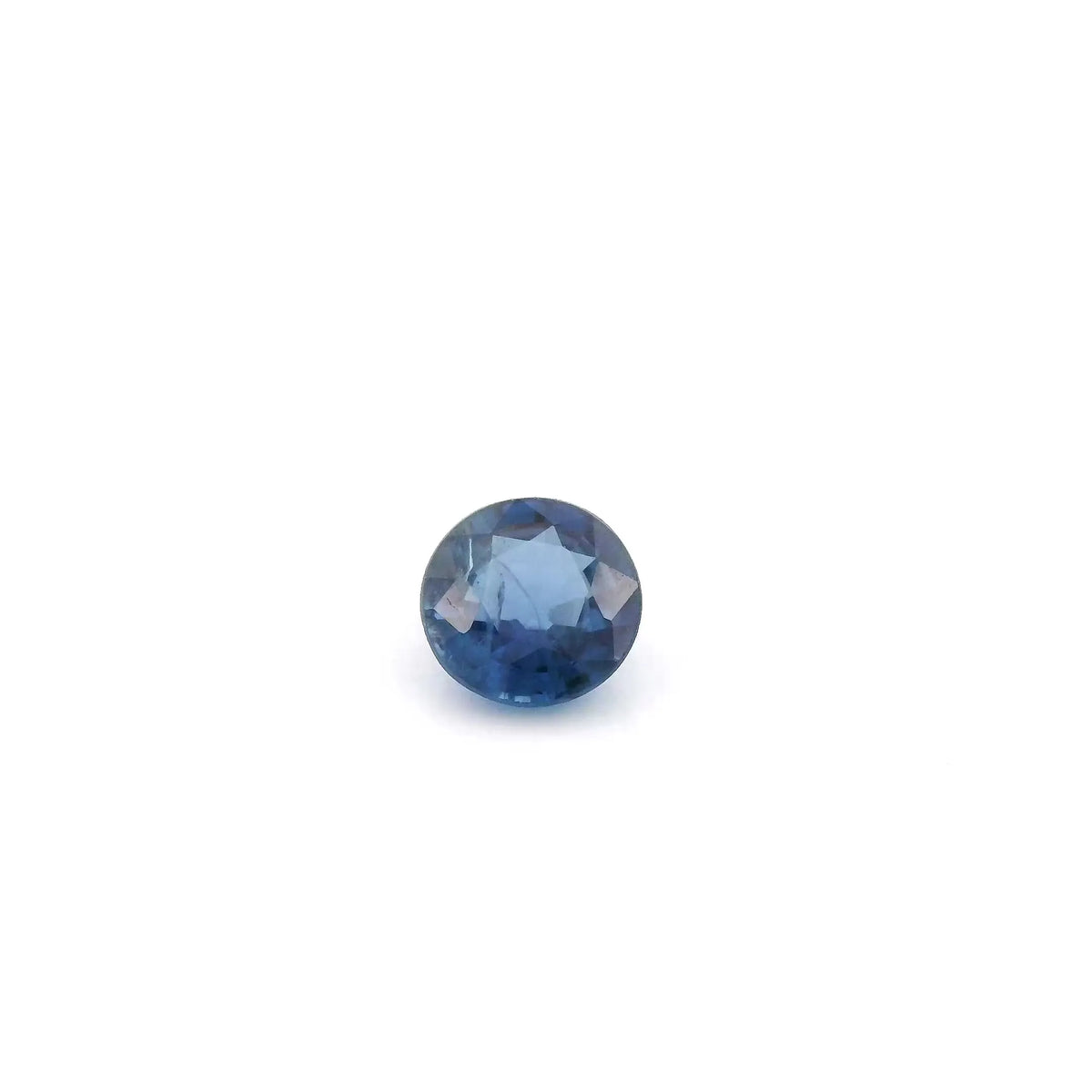 0.57ct Round Natural Sapphire (Colour Blue, Clarity Eye Clean, Cut Faceted)