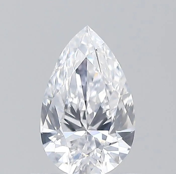 0.59ct Pear Natural Diamond (Colour D, Clarity SI2, GIA Certified)