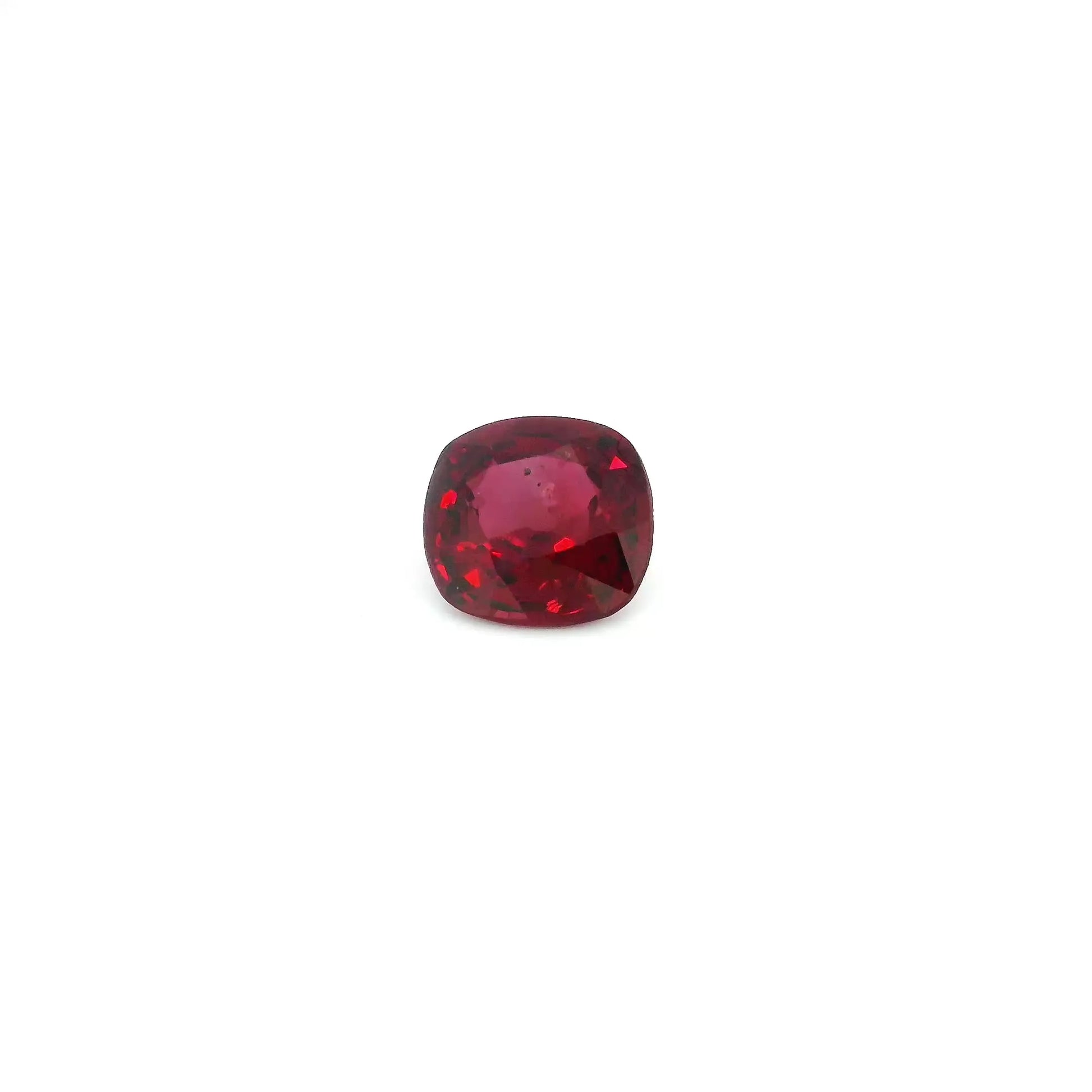 0.60ct Cushion Natural Spinel (Colour Red, Clarity Slightly Included, Cut Faceted)